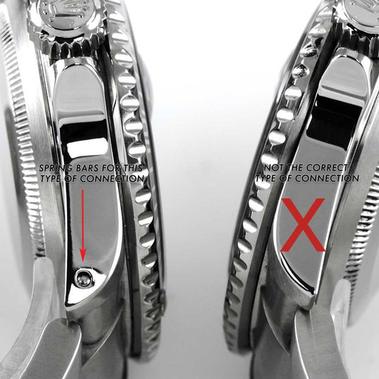 Rolex Datejust Bandanstoss-Stil Rolex Ersatz Federstege 1.8 mm x 20.0 mm