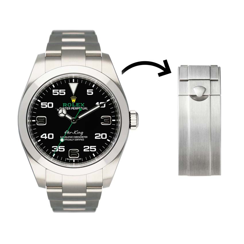 Everest Faltschließe für Rolex Oyster Armband – Air-King 116900