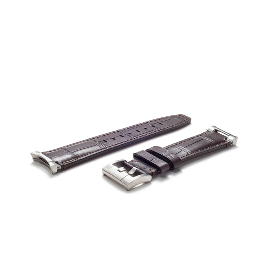 Stahl-Endstück-Lederarmband-System für die Rolex Sub Ceramic No-Date