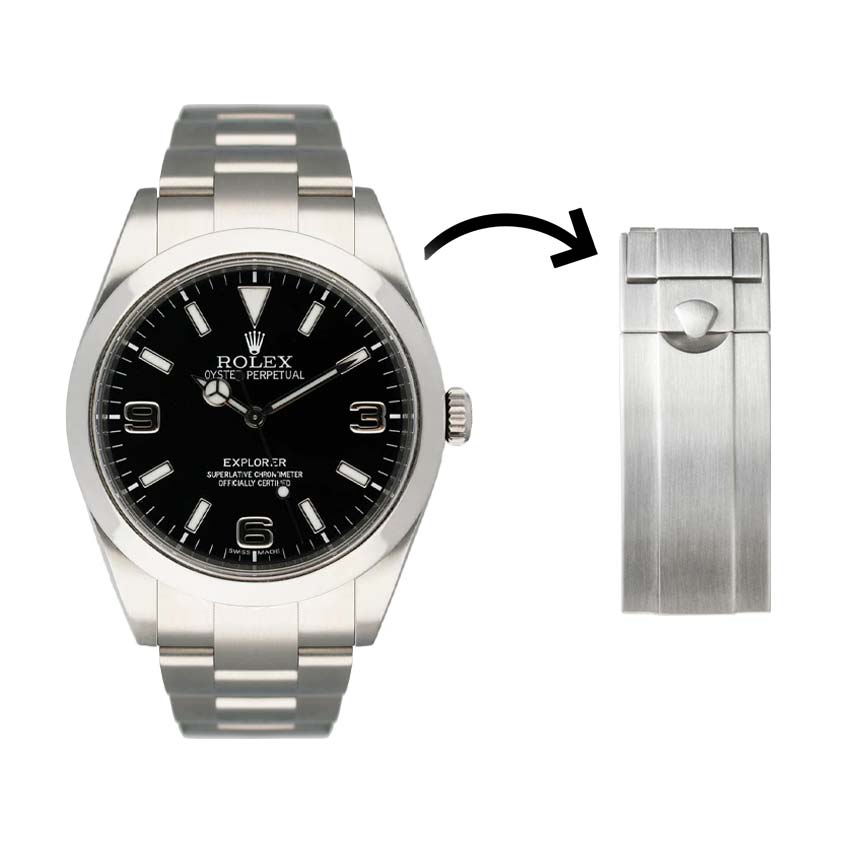 Everest Faltschließe für Rolex Oyster Armband – Explorer I 214270