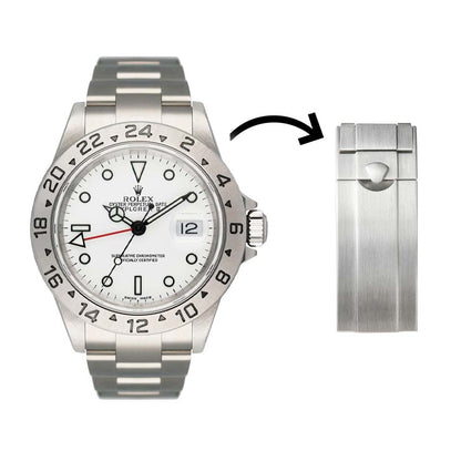 Everest Faltschließe für Rolex Oyster Armband – Explorer II 16570