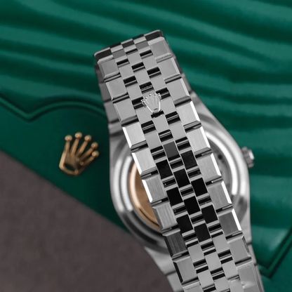 Land-Dweller 40 mm 127334 – Luxusuhr aus Oystersteel & Weißgold